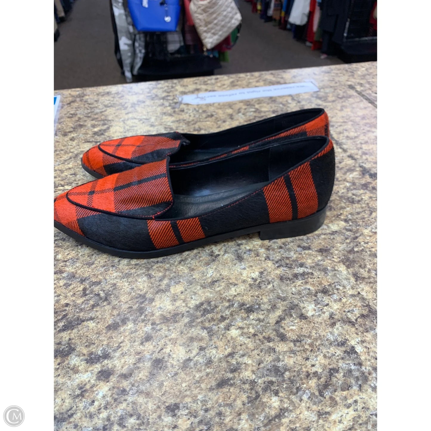 Shoes Flats By Sole Society In Plaid Pattern, Size: 9.5