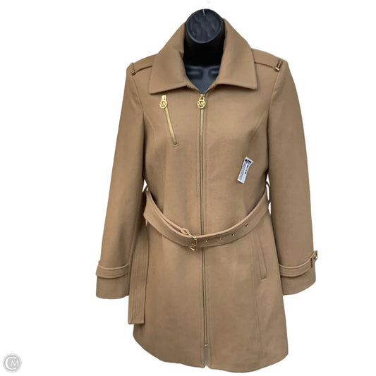 Coat Peacoat By Michael By Michael Kors In Tan, Size: 6