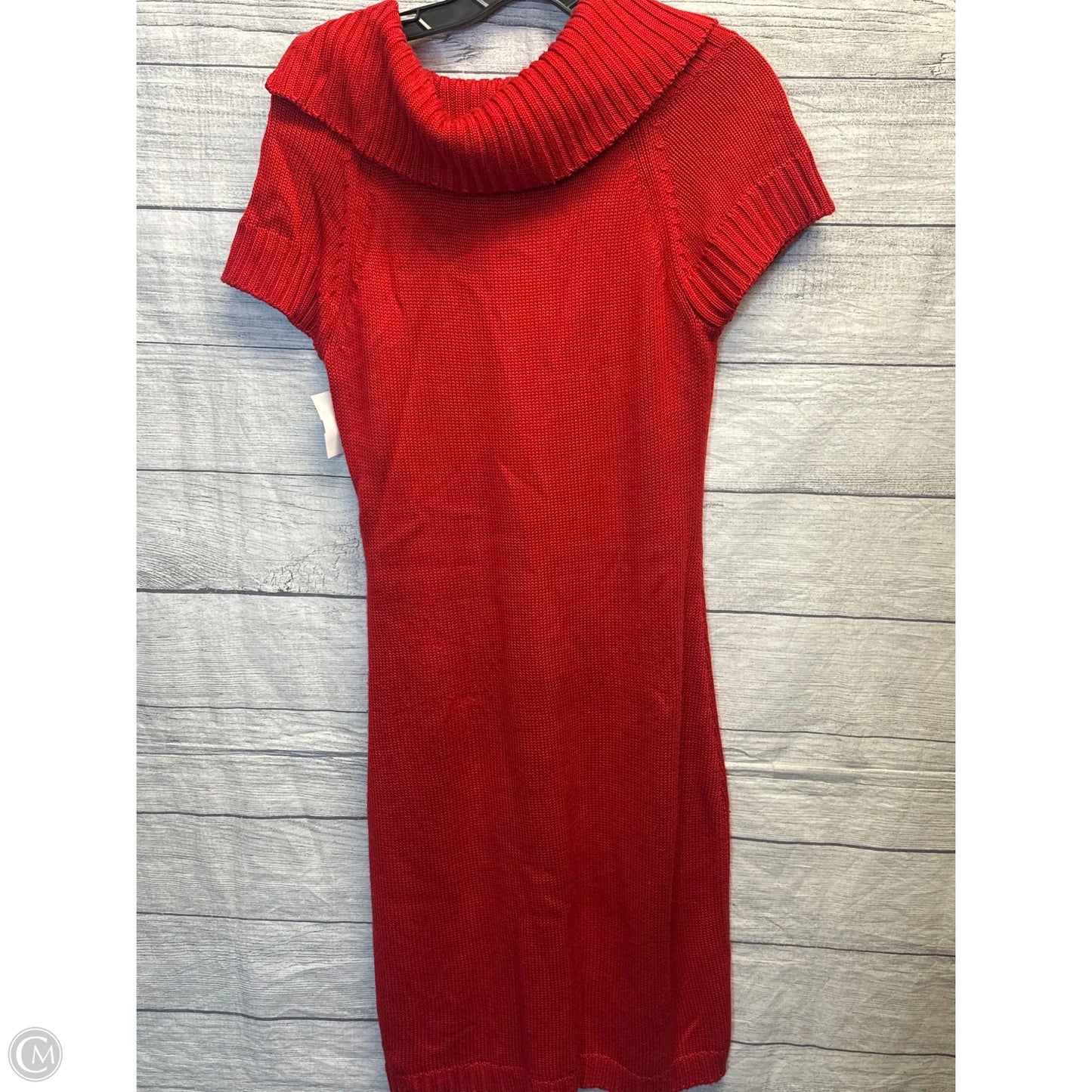 Dress Sweater By Marvin Richards In Red, Size: S