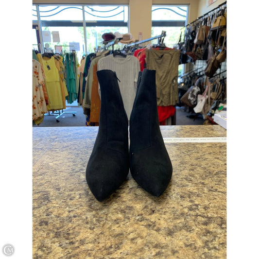 Boots Mid-calf Heels By Sugar In Black, Size: 11