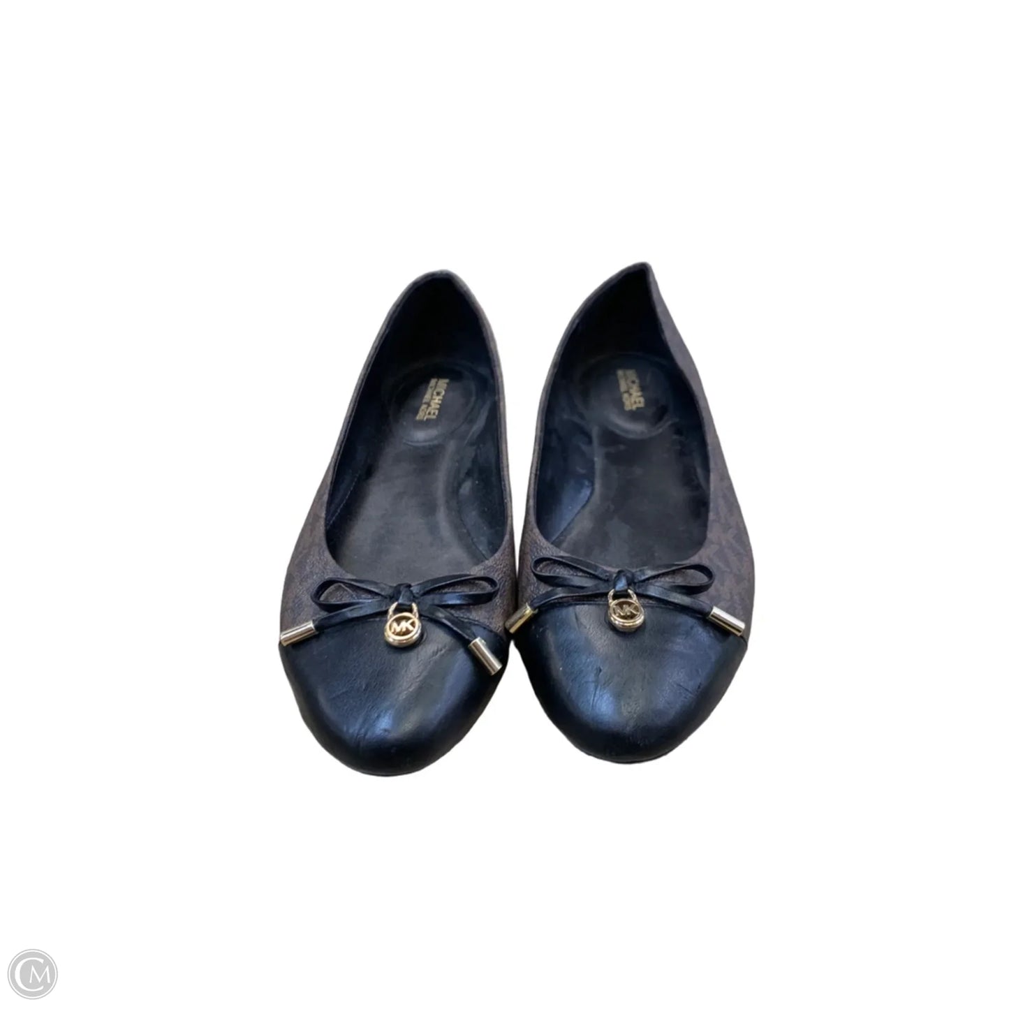 Shoes Flats By Michael By Michael Kors In Black & Brown, Size: 7
