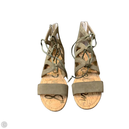 Shoes Flats By Sam Edelman In Green, Size: 8
