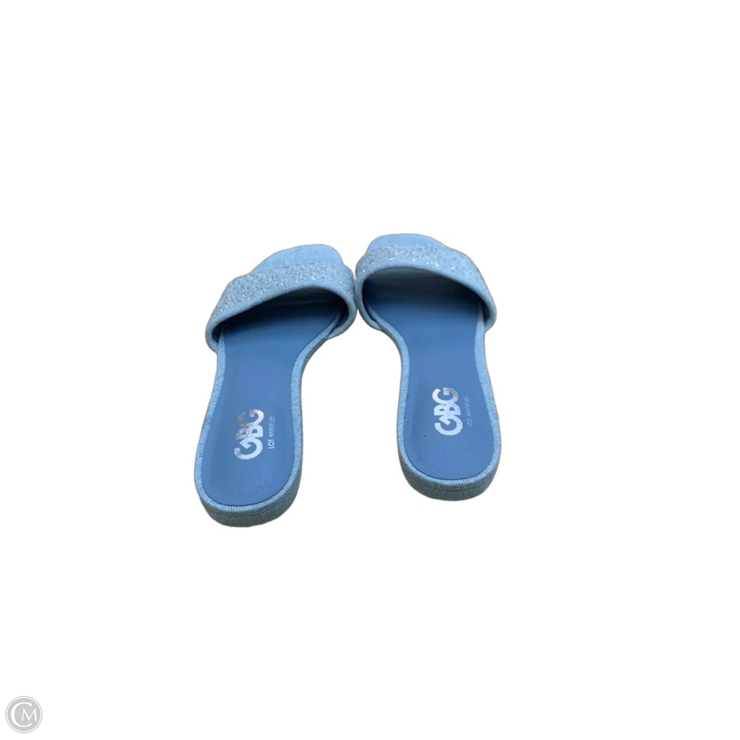 Shoes Flats By Clothes Mentor In Blue, Size: 9.5
