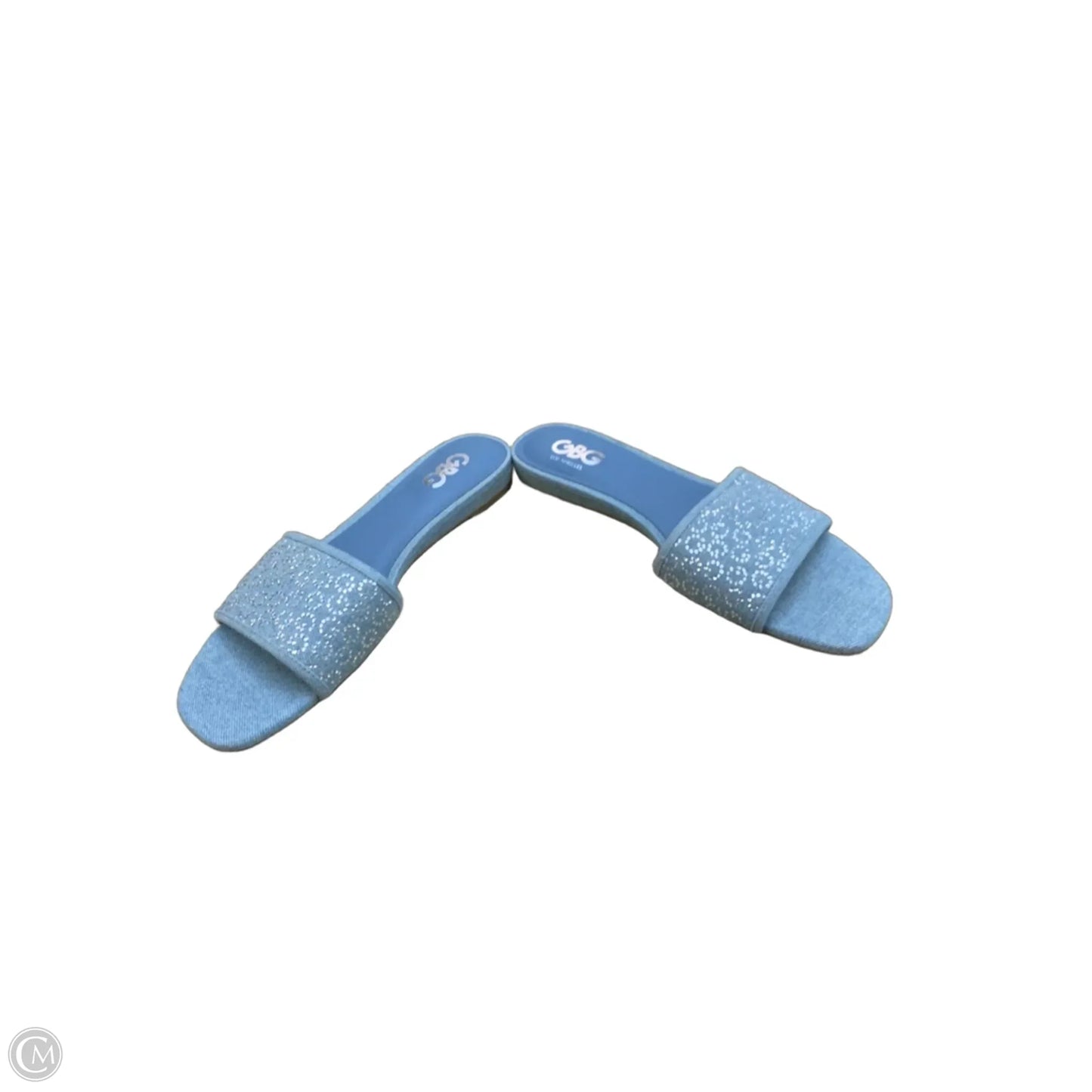 Shoes Flats By Clothes Mentor In Blue, Size: 9.5