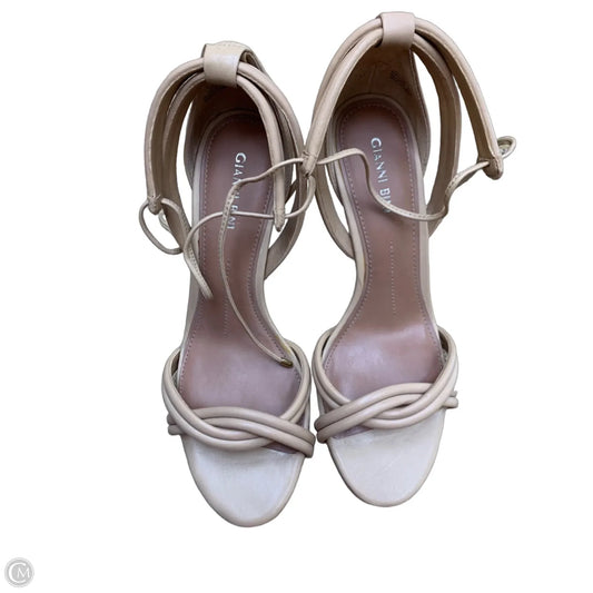Shoes Heels Stiletto By Giani Bernini In Beige, Size: 9.5