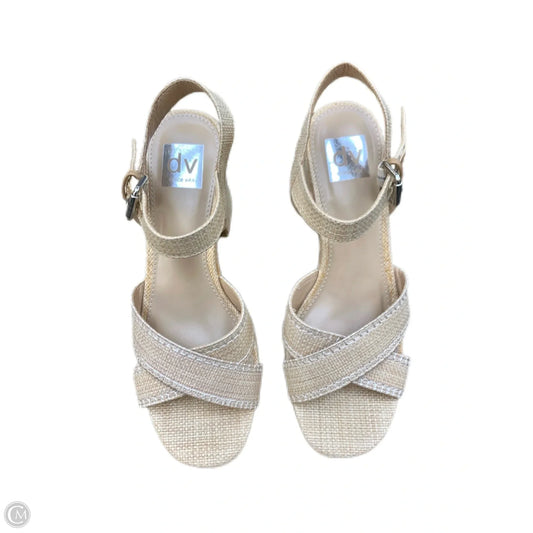 Shoes Heels Platform By Dolce Vita In Beige, Size: 8.5