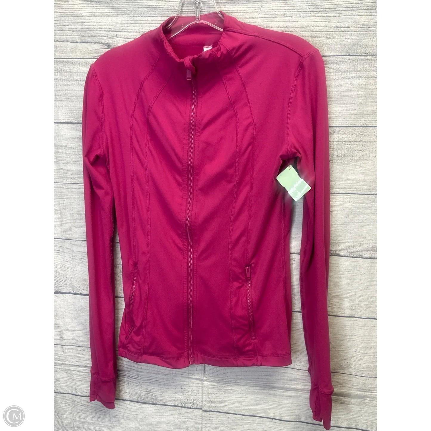 Athletic Jacket By Clothes Mentor In Polkadot Pattern, Size: S