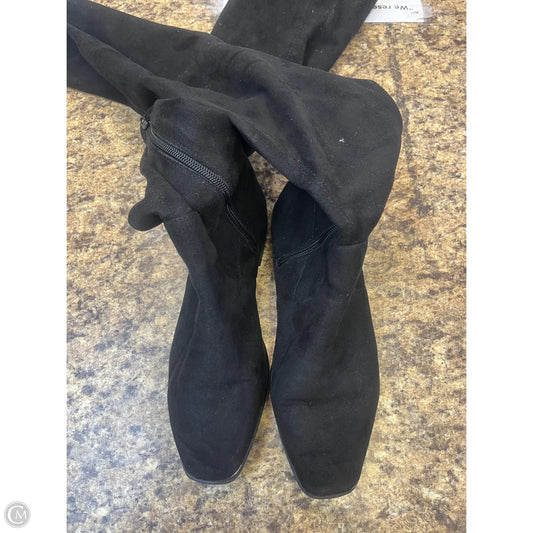 Boots Knee Flats By Aldo In Black, Size: 8.5