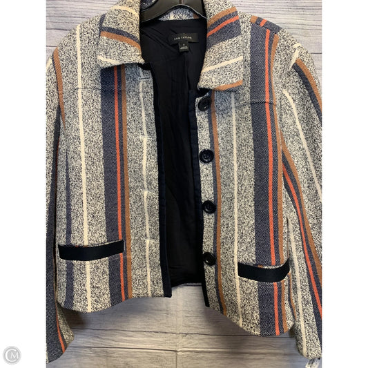 Coat Peacoat By Ann Taylor In Multi-colored, Size: 12