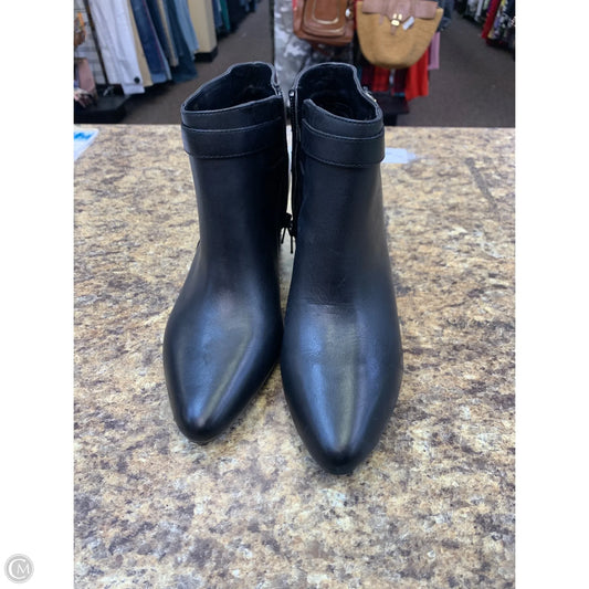 Boots Ankle Heels By Ralph Lauren In Black, Size: 9