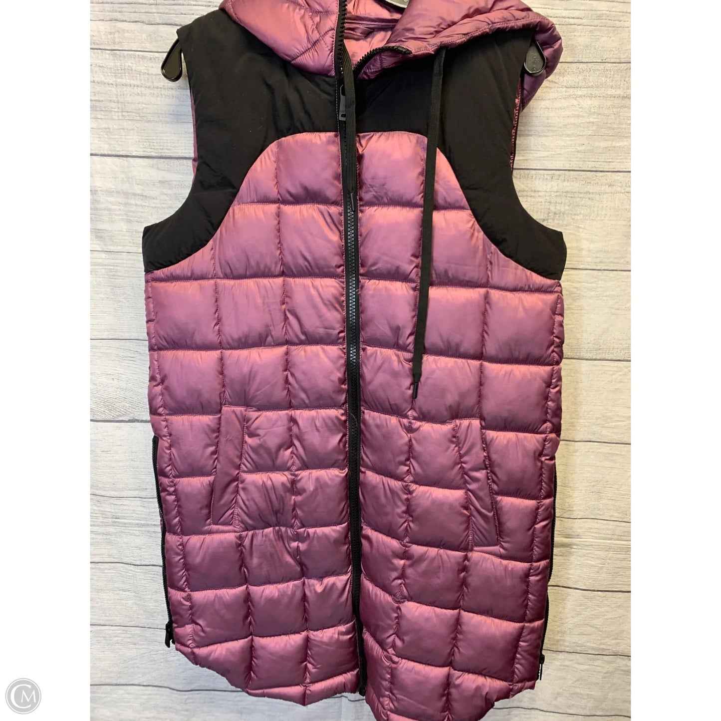 Vest Fleece By Bernardo In Purple, Size: M