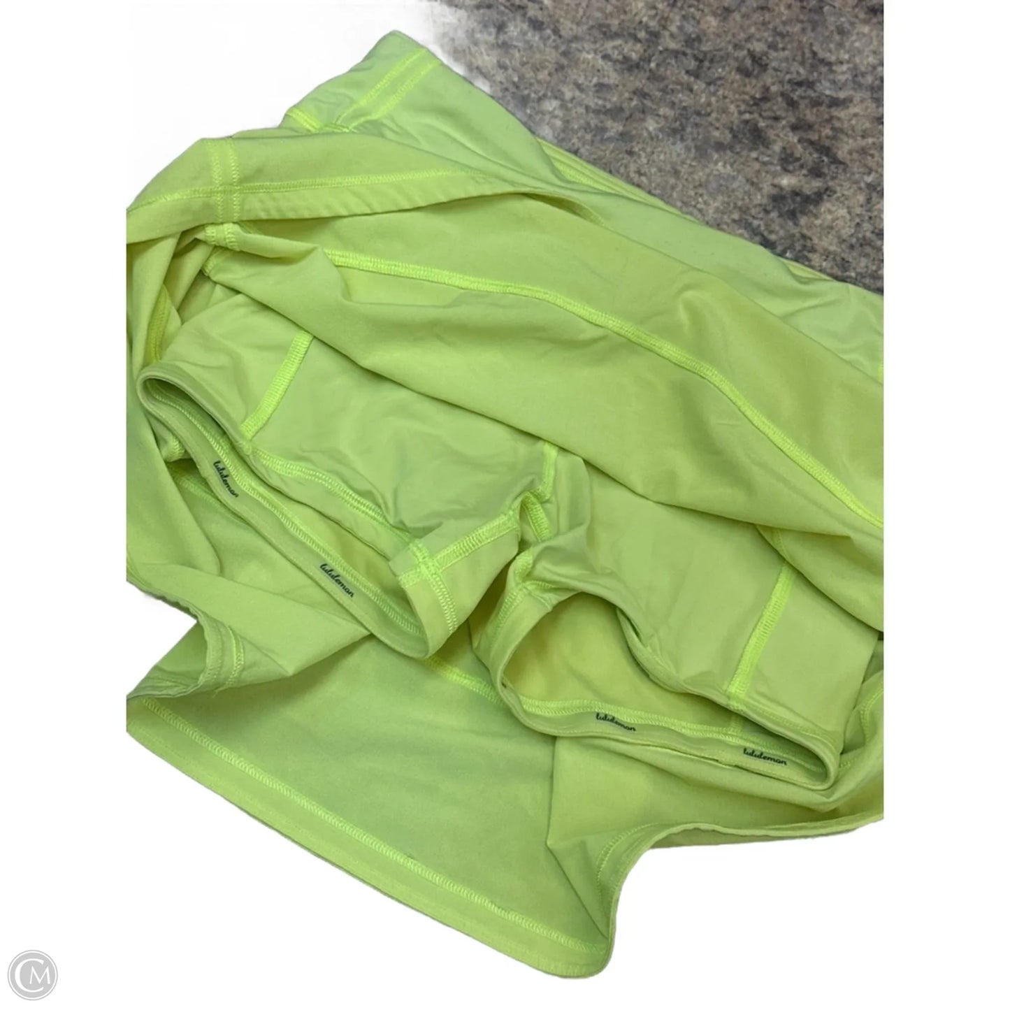 Athletic Skirt By Lululemon In Green, Size: 4