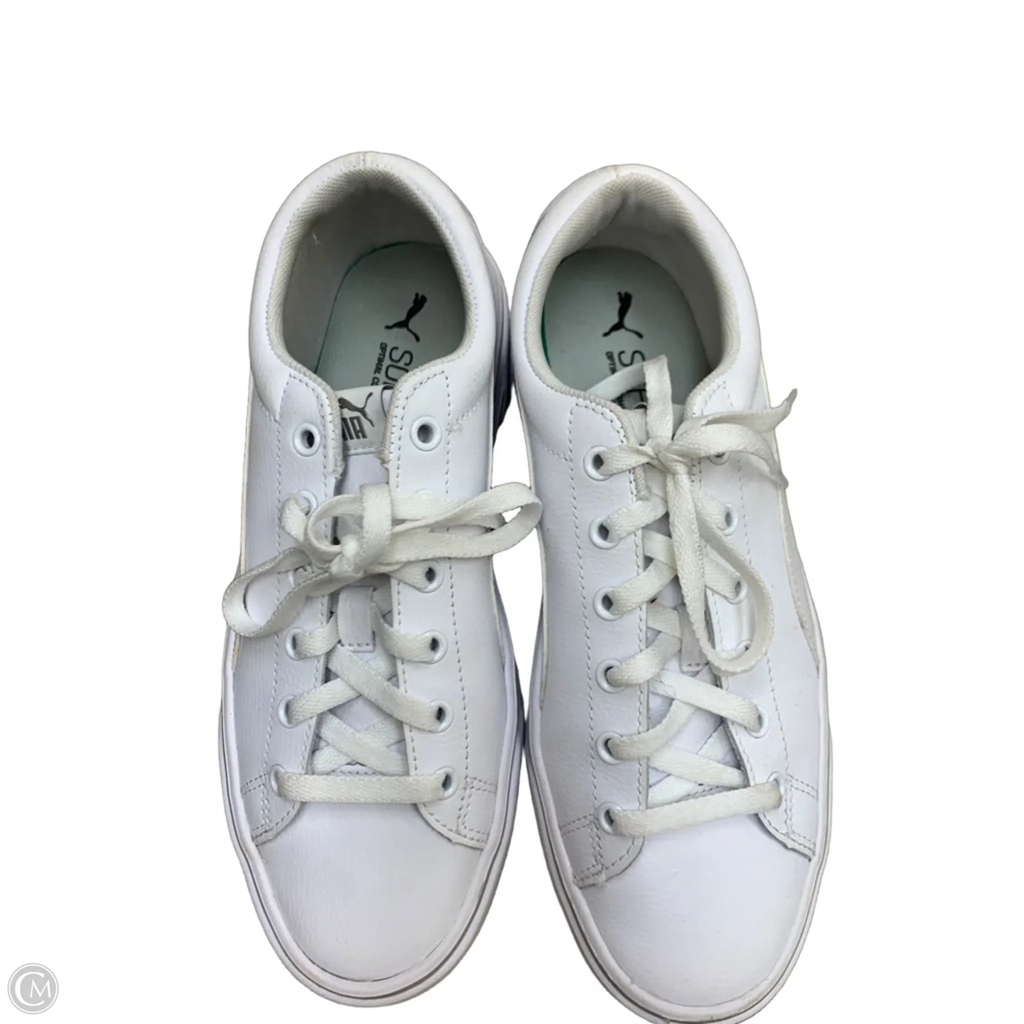 Shoes Athletic By Puma In White, Size: 9.5