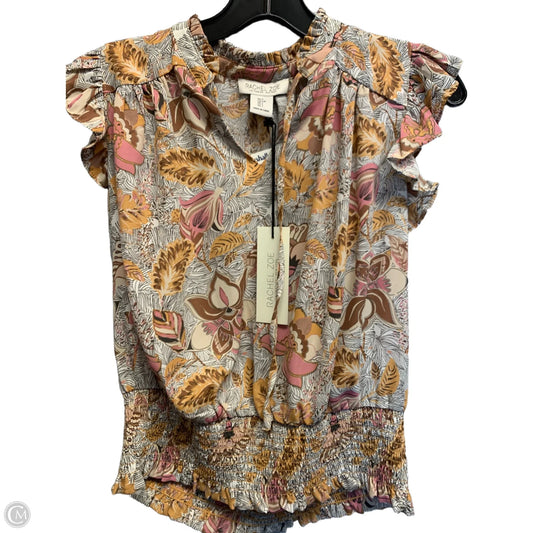 Top Sleeveless By Rachel Zoe In Multi-colored, Size: S