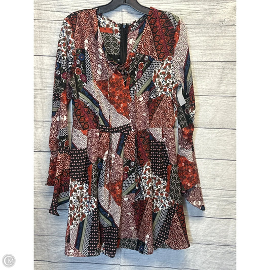 Dress Casual Midi By Romeo And Juliet In Multi-colored, Size: M