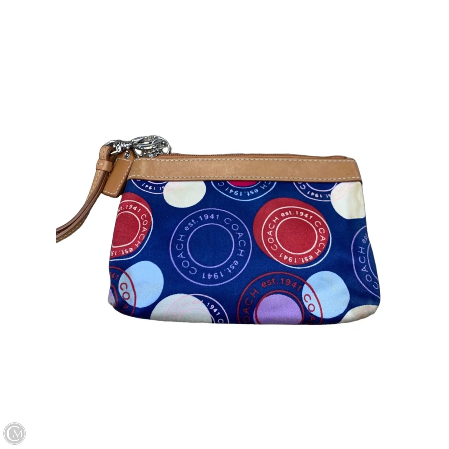 Wristlet Designer By Coach, Size: Small