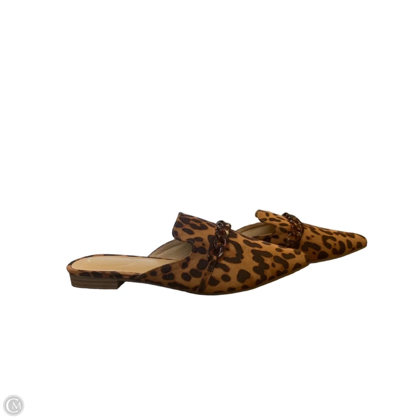 Shoes Flats By Comfort Casual In Animal Print, Size: 8