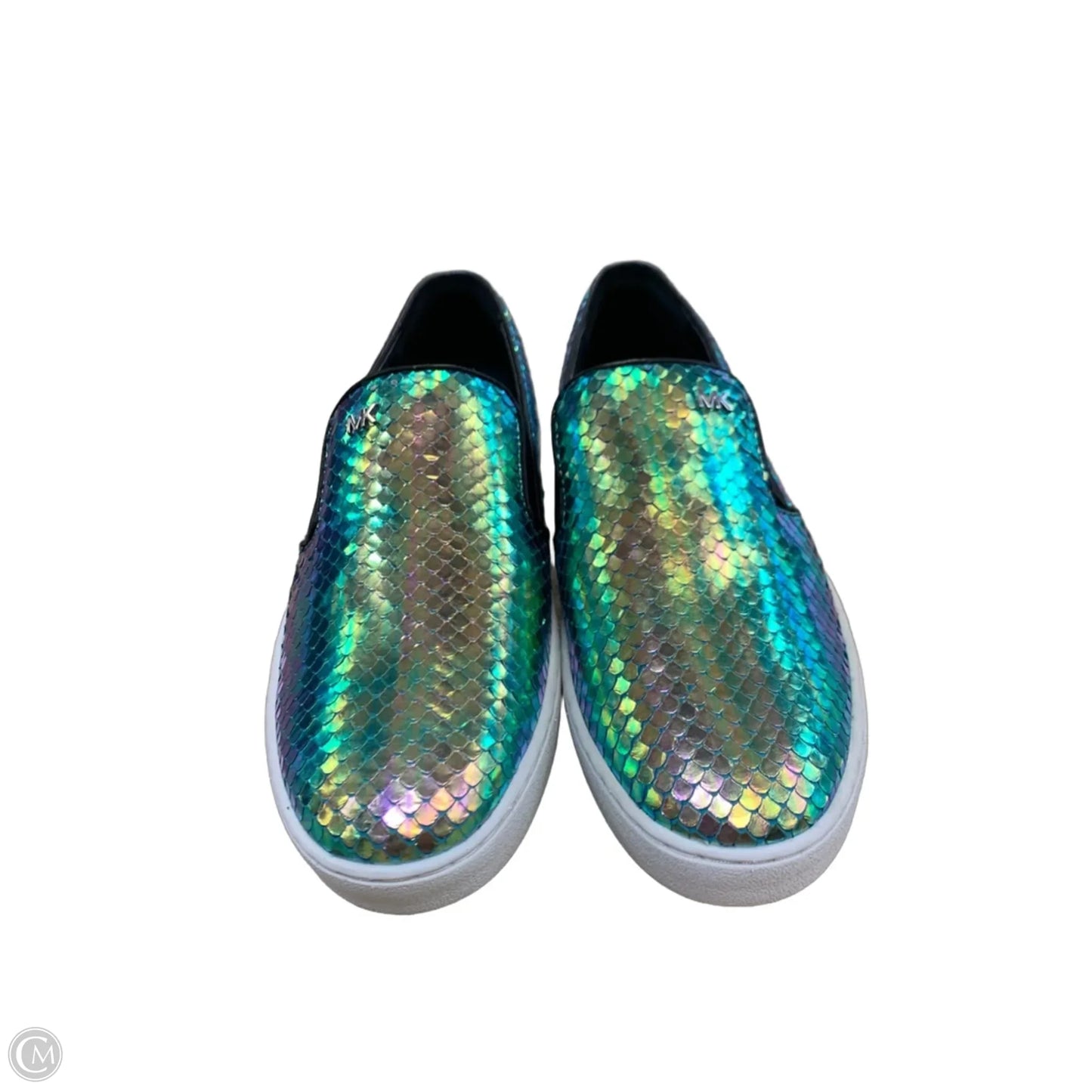 Shoes Flats By Michael By Michael Kors In Teal, Size: 6