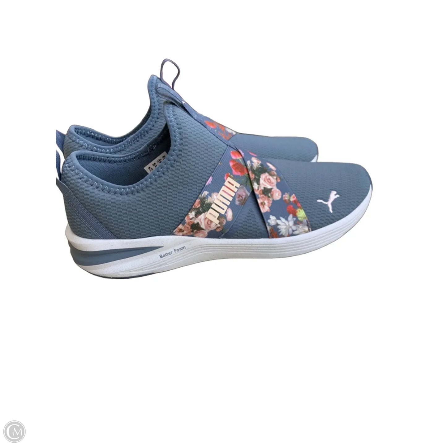 Shoes Sneakers By Puma In Blue, Size: 10
