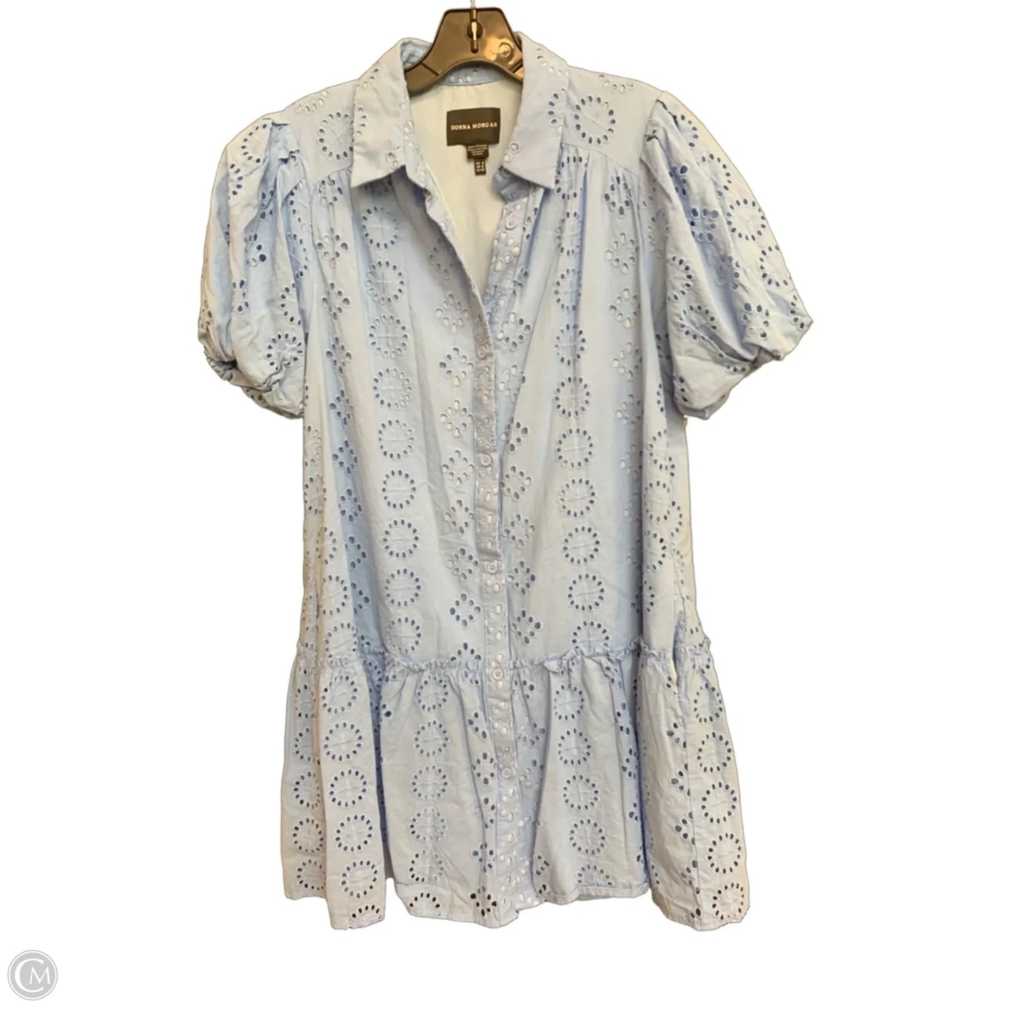 Dress Casual Midi By Donna Morgan In Blue, Size: 8