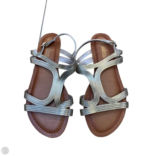 Sandals Flats By Cmf In Gold, Size: 10