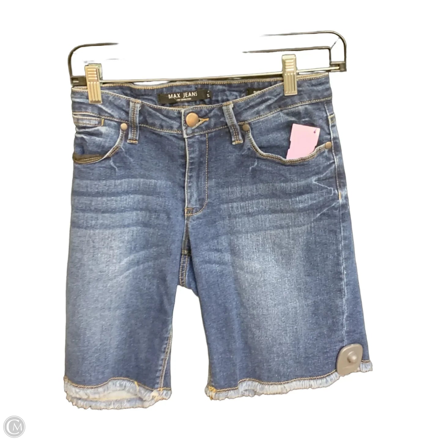 Shorts By Max Jeans In Blue Denim, Size: 8