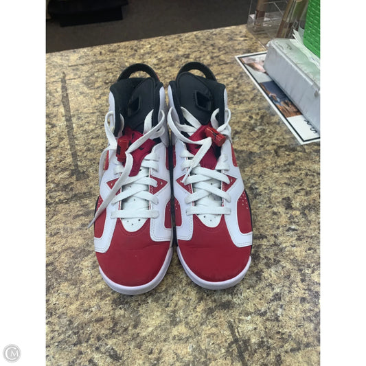 Shoes Sneakers By Nike In Red & White, Size: 8.5