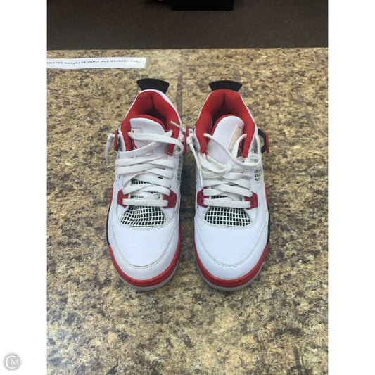 Shoes Sneakers By Nike In Red & White, Size: 8.5