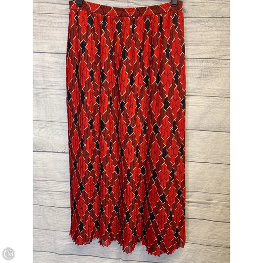 Skirt Maxi By Cathy Daniels In Red, Size: 3x
