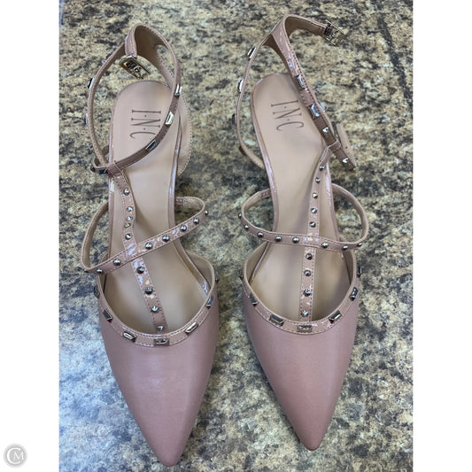 Shoes Heels Kitten By Inc In Pink, Size: 12