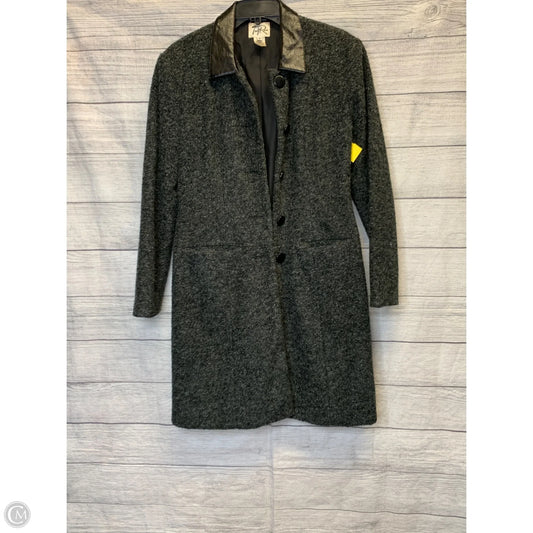 Coat Faux Fur & Sherpa By Tracy Reese In Grey, Size: 4