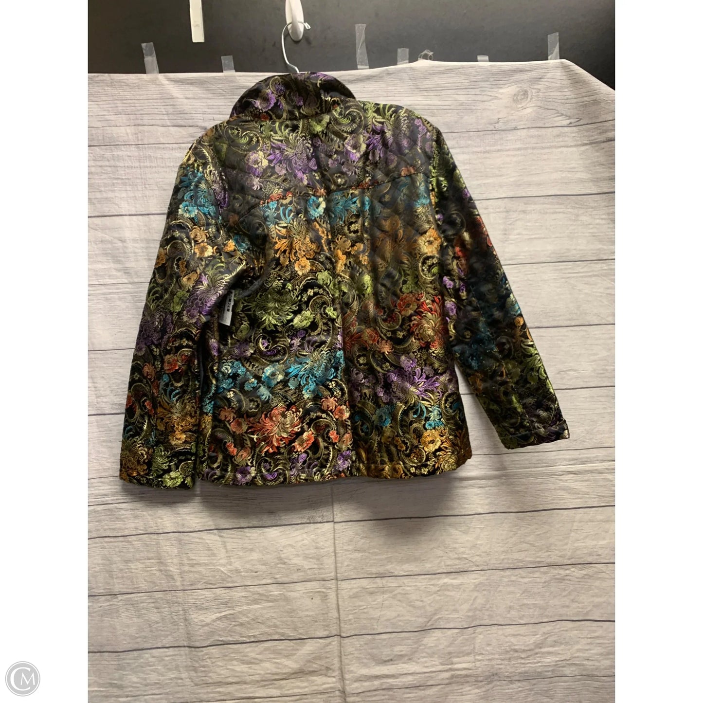 Jacket Other By Chicos In Multi-colored, Size: S