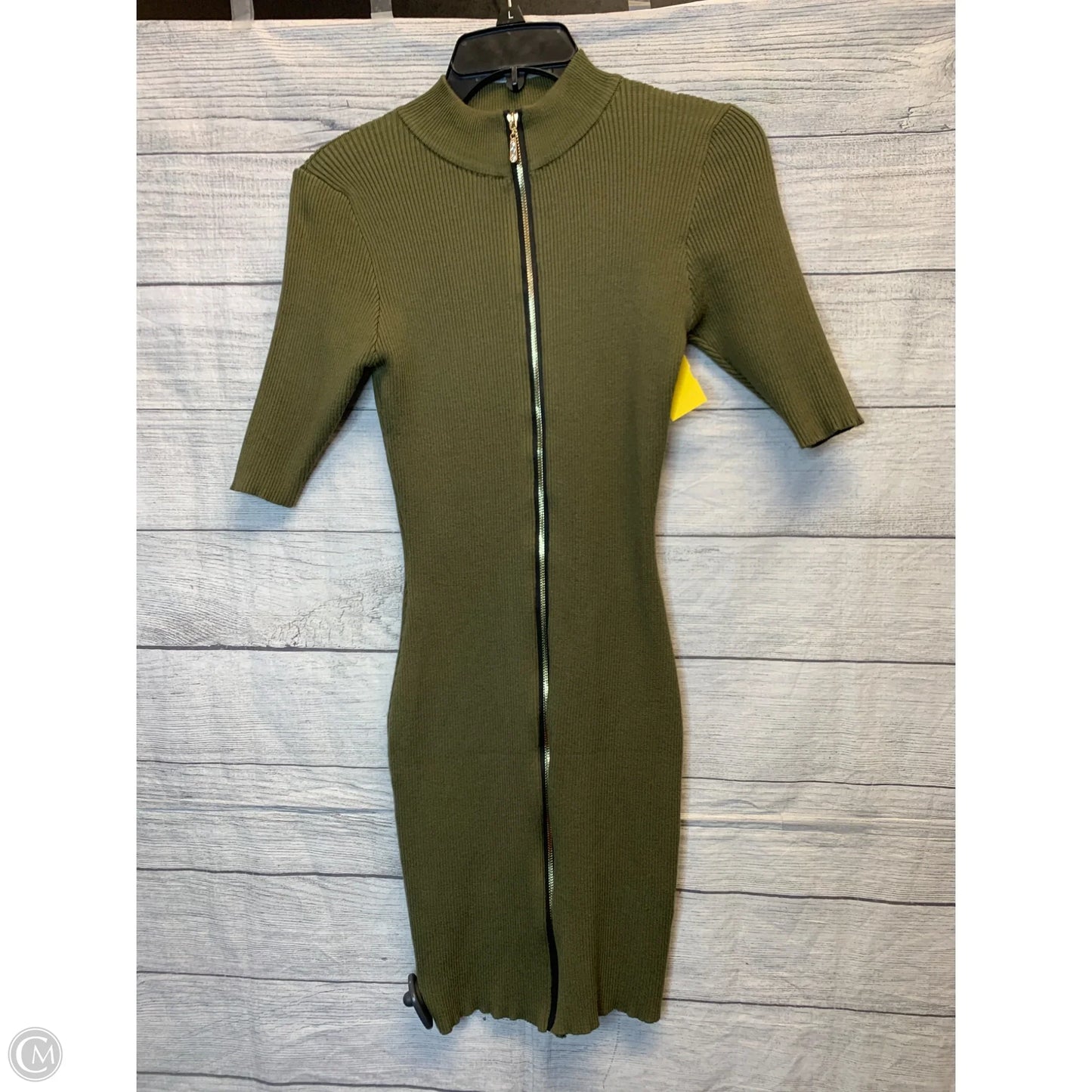 Dress Casual Midi By Say What In Green, Size: M