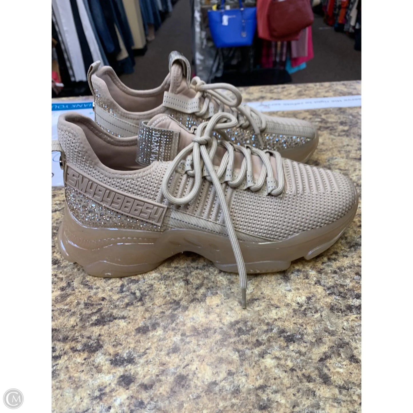 Shoes Sneakers By Steve Madden In Tan, Size: 9.5