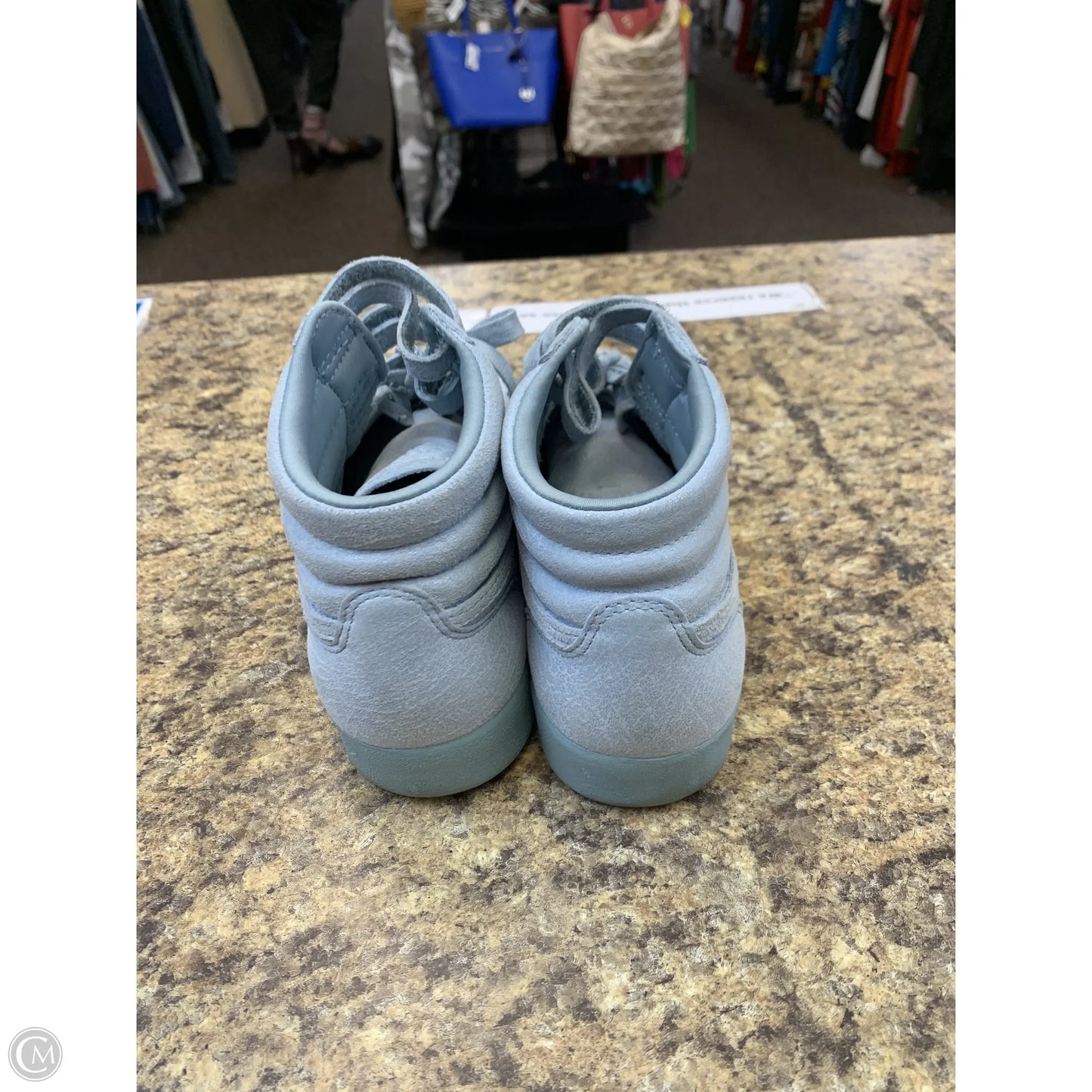 Shoes Sneakers By Reebok In Blue, Size: 8.5