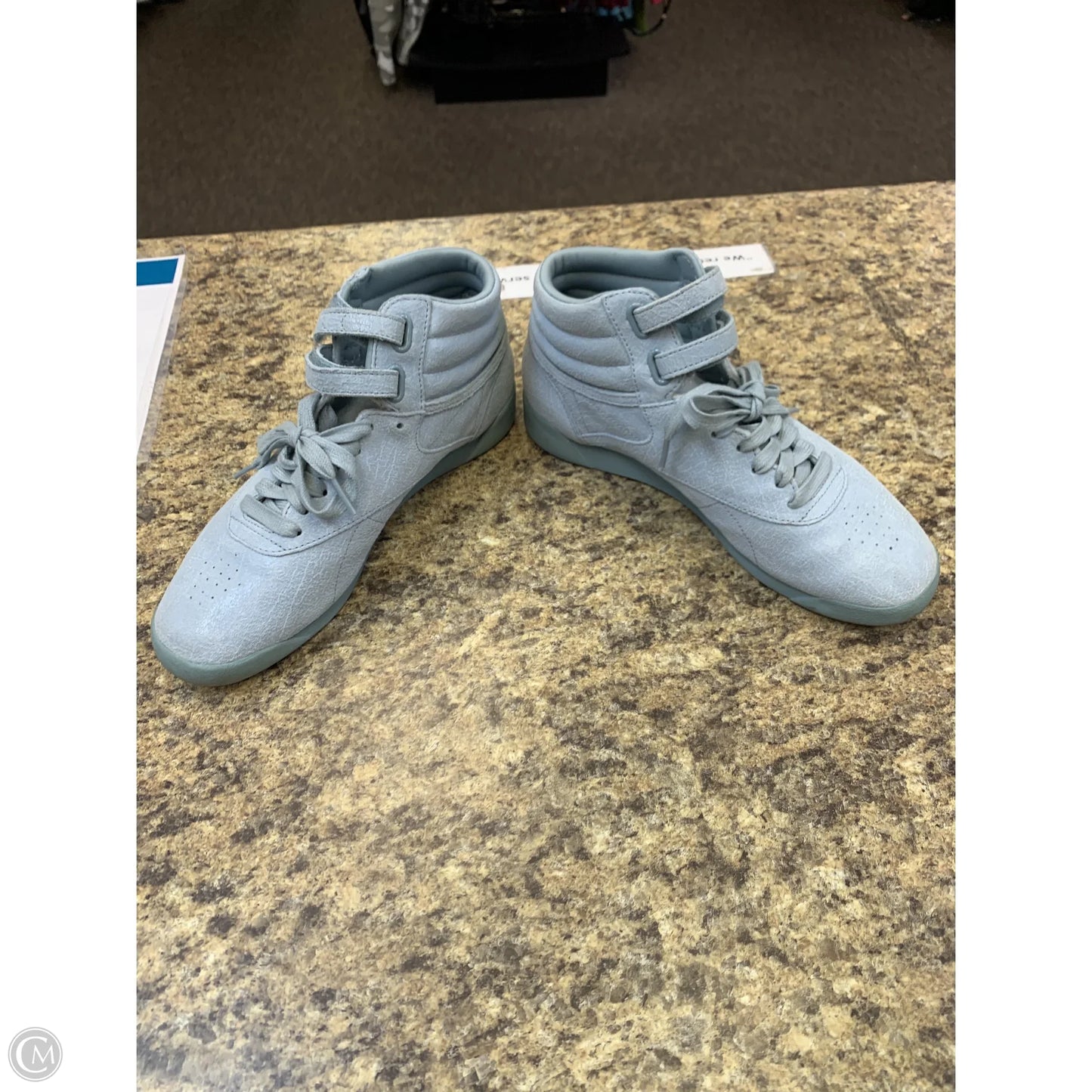 Shoes Sneakers By Reebok In Blue, Size: 8.5