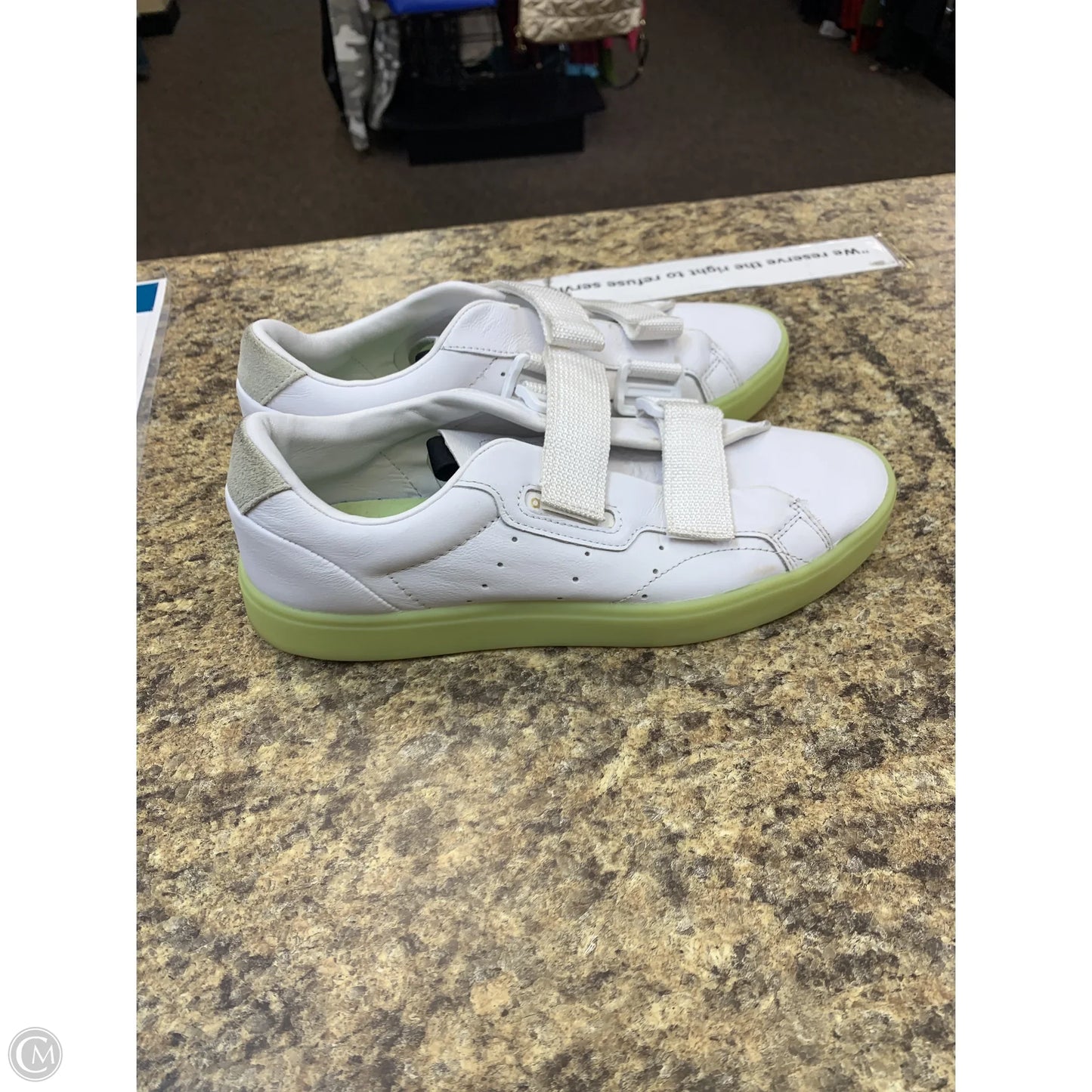 Shoes Sneakers By Adidas In White, Size: 8