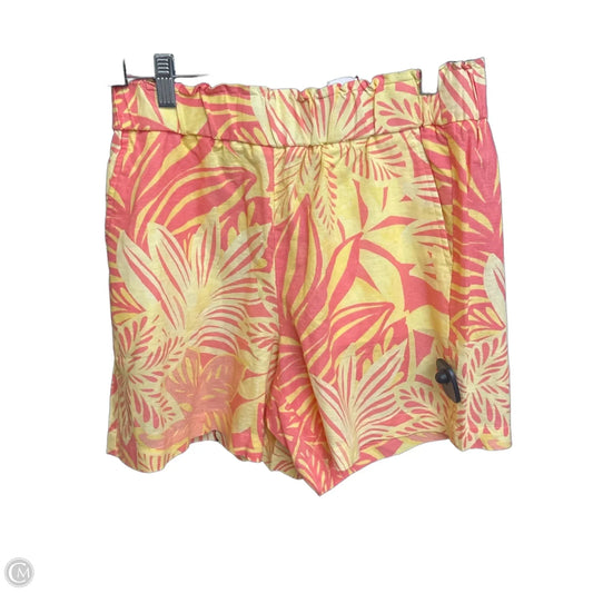 Shorts By Talbots In Pink & Yellow, Size: S
