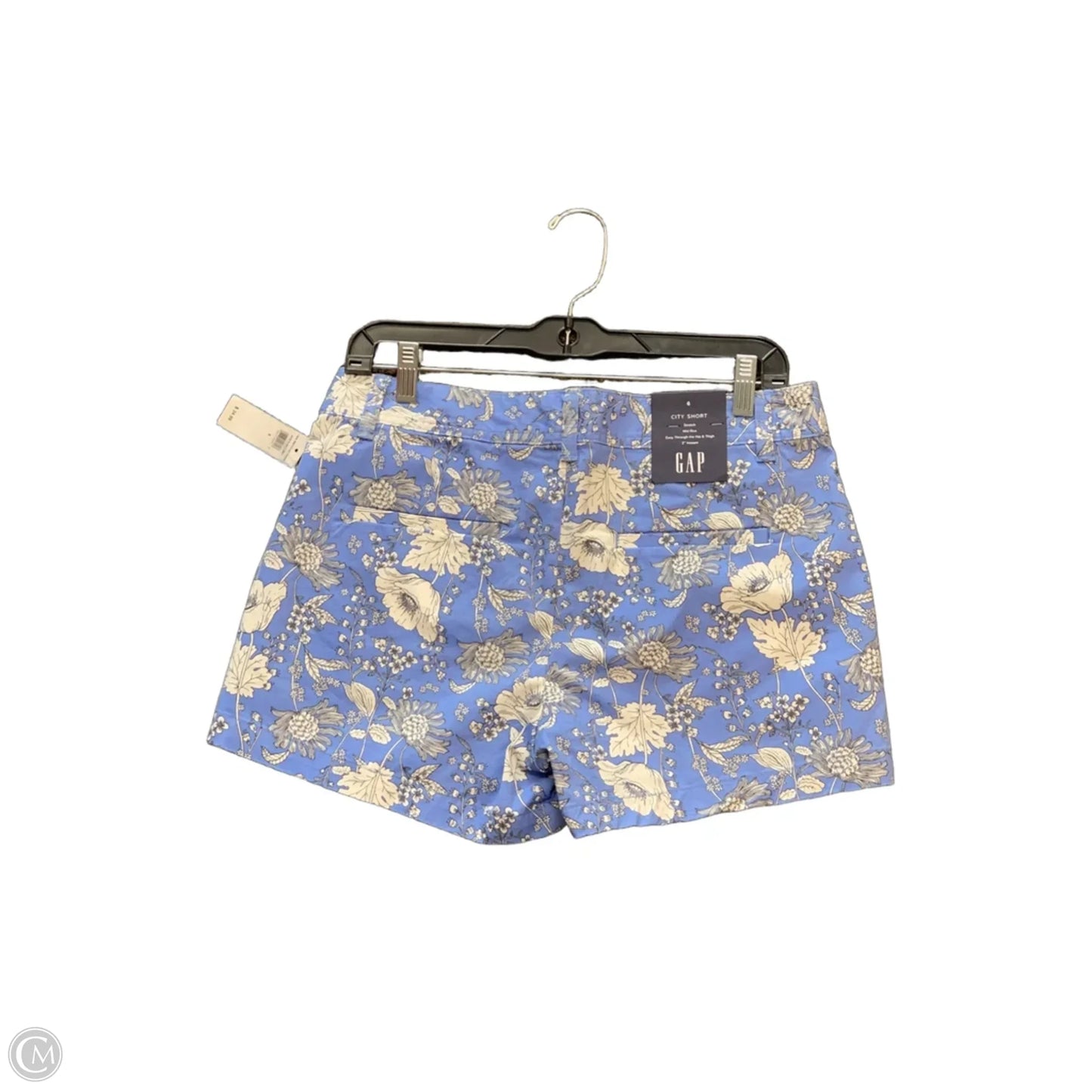 Shorts By Gap In Blue & White, Size: 6