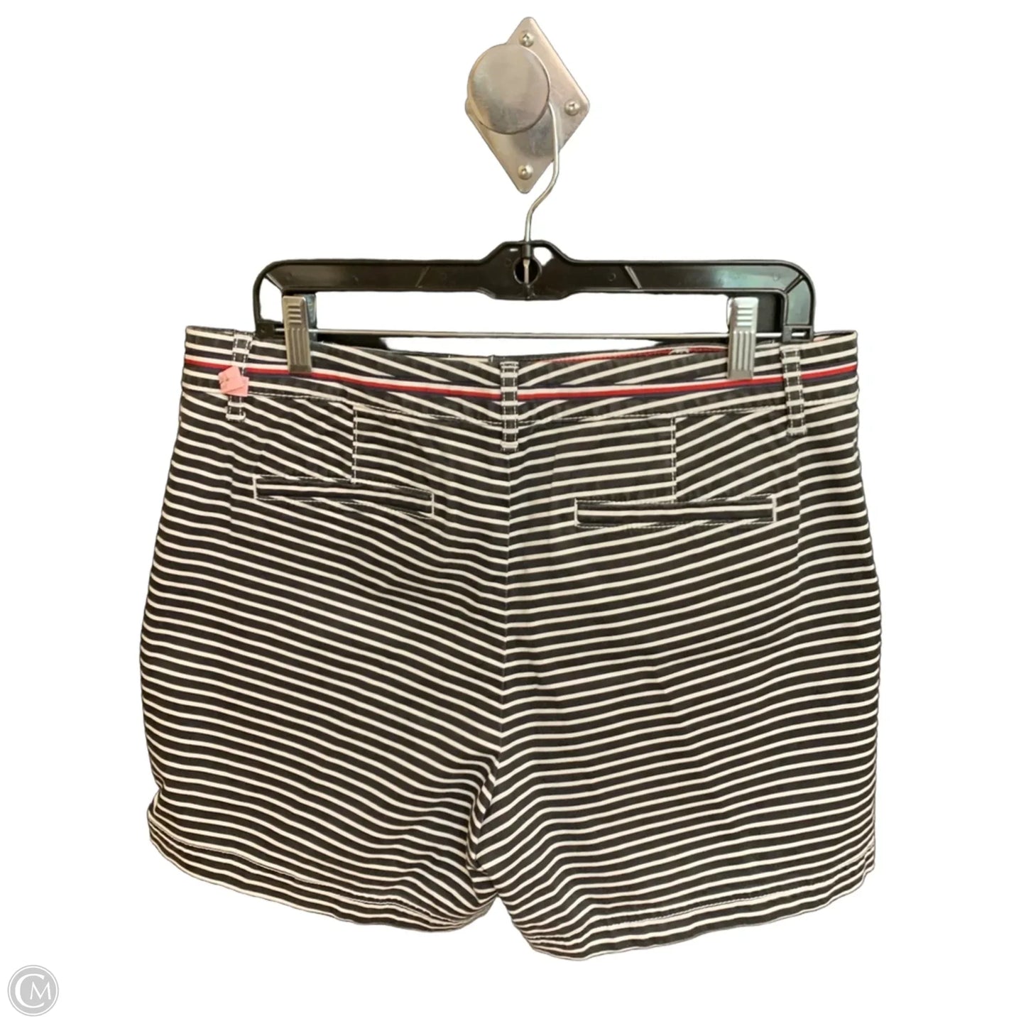 Shorts By Tommy Hilfiger In Striped Pattern, Size: 10