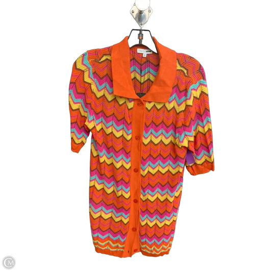 Top Short Sleeve By Fashion Nova In Multi-colored, Size: Xl