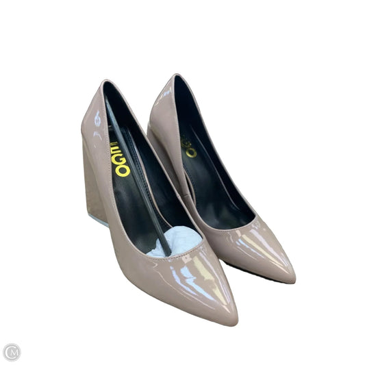 Shoes Heels Block By Cmf In Taupe, Size: 7