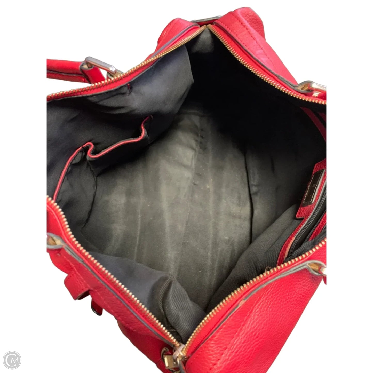 Handbag Leather By Cme, Size: Large