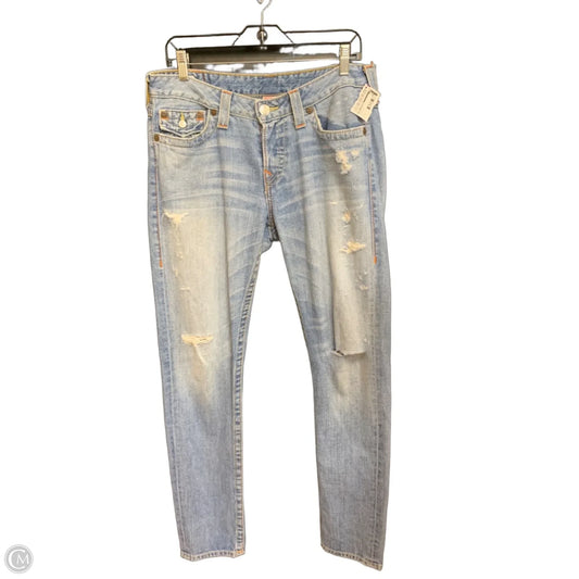Jeans Skinny By True Religion In Blue Denim, Size: 6