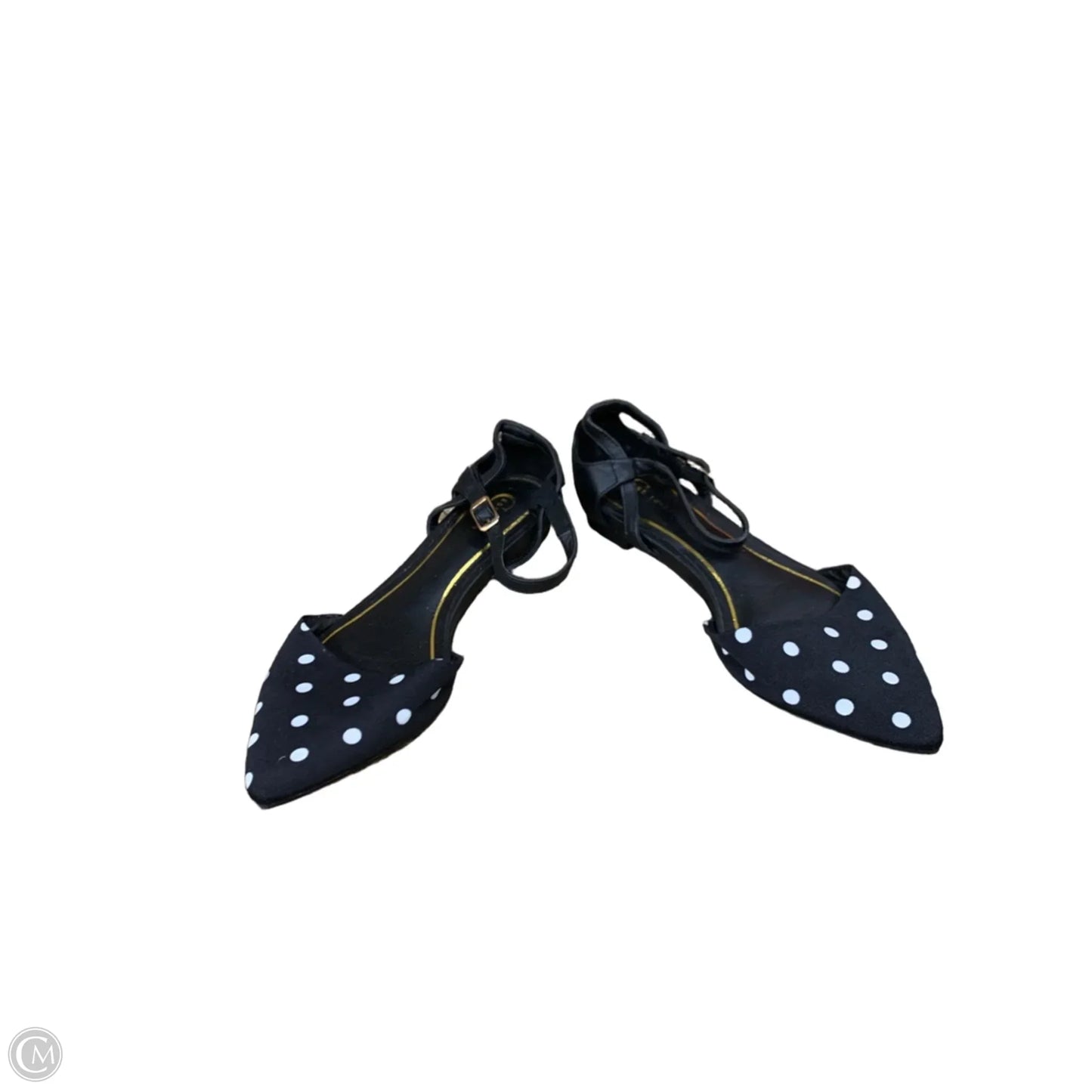 Shoes Flats By Cato In Polkadot Pattern, Size: 7