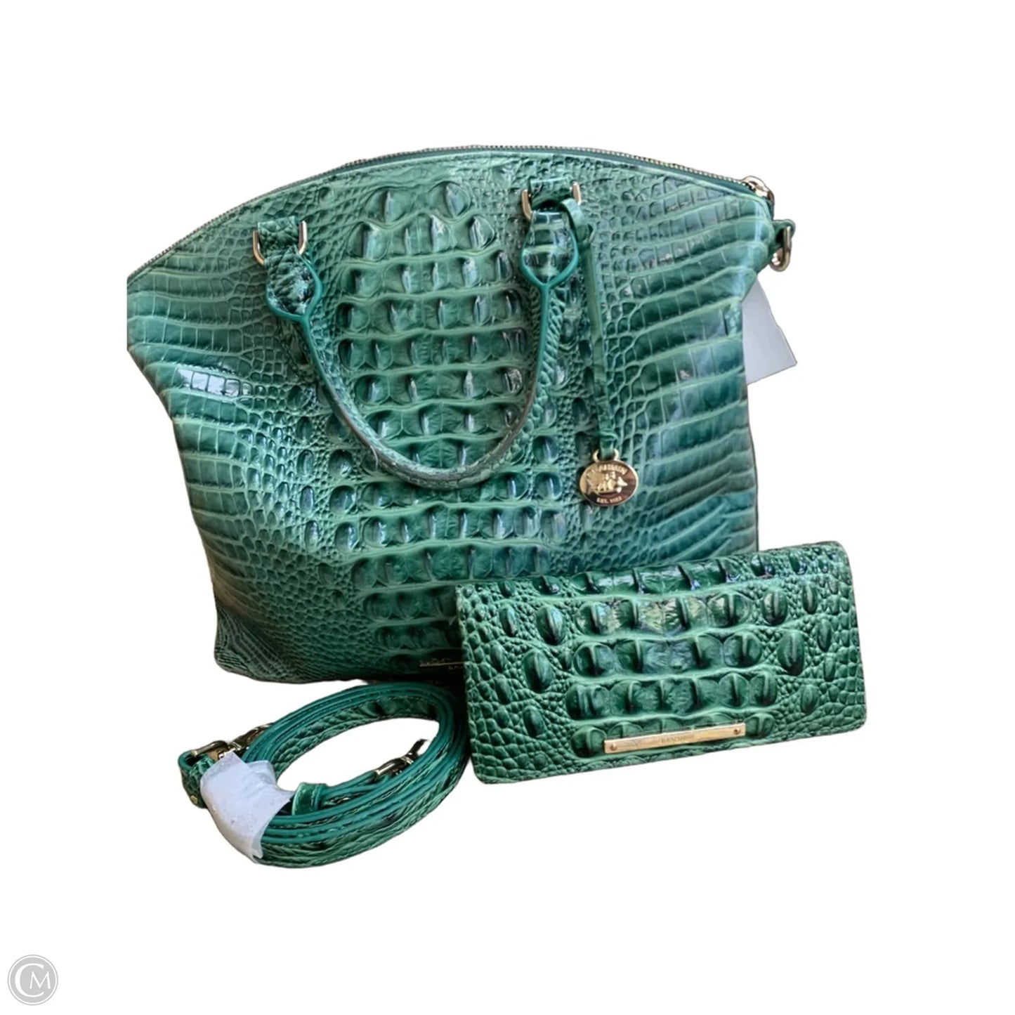 Handbag Designer By Brahmin, Size: Large