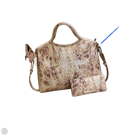 Handbag Designer By Brahmin, Size: Large
