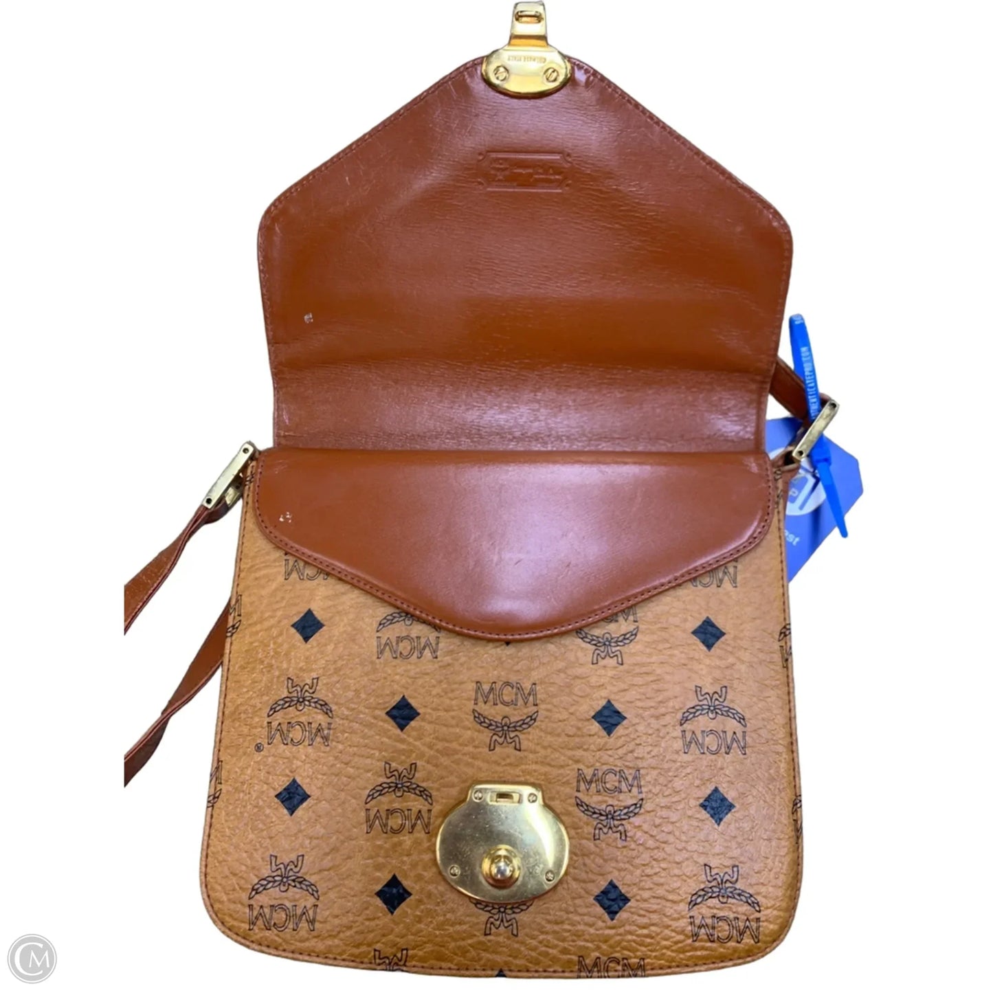 Crossbody Luxury Designer By Mcm, Size: Small