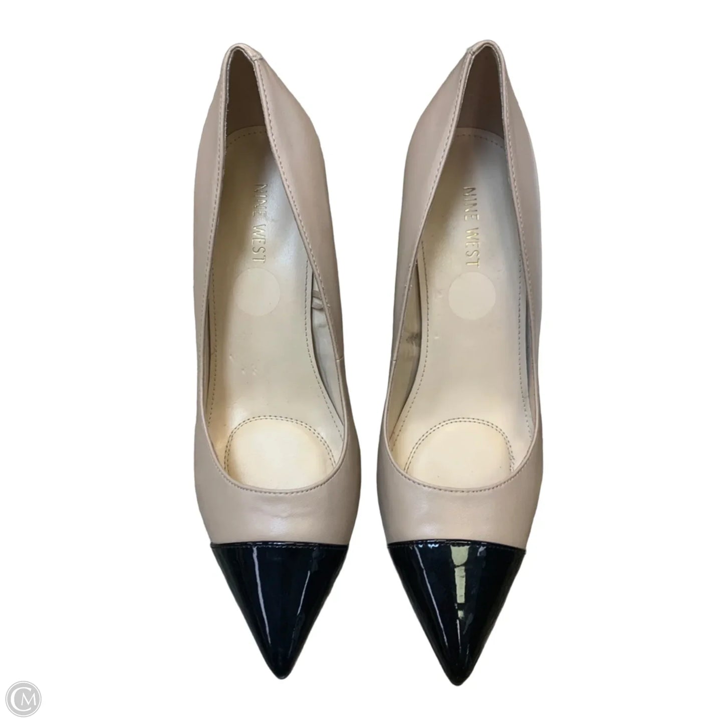 Shoes Heels Stiletto By Nine West In Beige, Size: 10