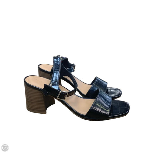 Sandals Heels Block By Old Navy In Tan, Size: 10